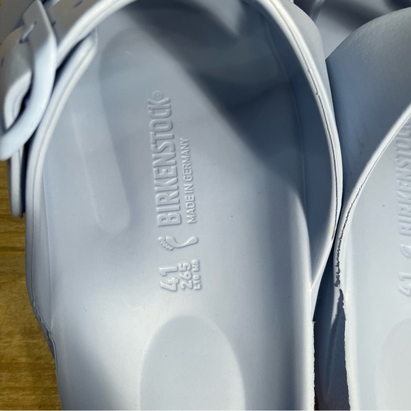 Birkenstock Women's Arizona EVA Sandal Dusty Blue Size 41 Women’s 10-10.5 - Picture 7 of 11